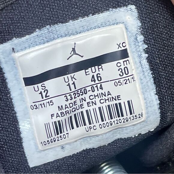 Nike Air Jordan 1 High Retro ‘Rare Air’ Mens Size 13 Patch Cool Gray 332550-014 - Picture 5 of 7